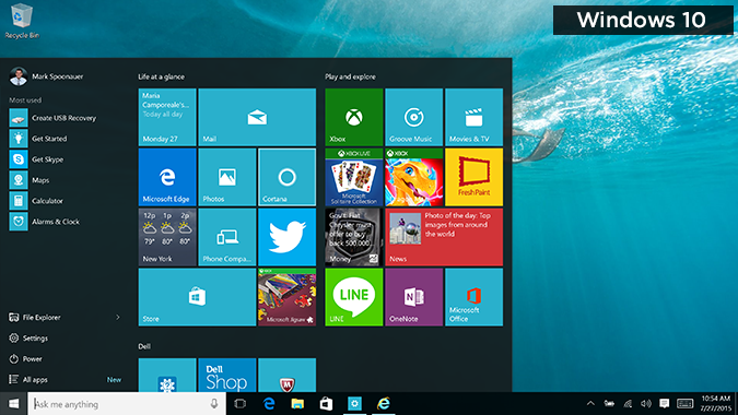 Windows10 ویندوز
